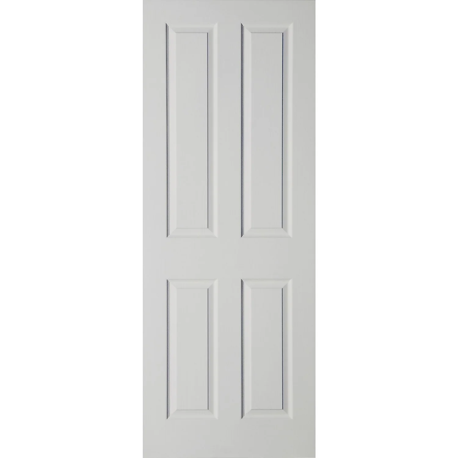 London 4 Panel Primed White Internal Door - 762mm Wide 1 London 4 Panel Primed White Internal Door - 762mm Wide
