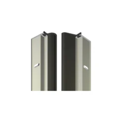 Stormguard Heavy Duty Around Door Set Draught Excluder - White Aluminium