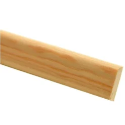 Richard Burbidge Flat D-Shape Moulding - Pine - 2400 X 34 X 8mm