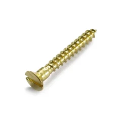 None Wood Screw - Countersunk - Brass - 3 X 20mm - 10 Pack