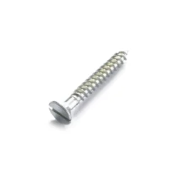 None Wood Screw - Countersunk - Bright Zinc Plated - 4 X 25mm - 10 Pack
