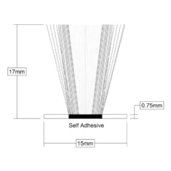 Stormguard Garage Door Pile Seal Draught Excluder 7m - Black -COMMAND Sales Store 12808996 8454833206610285