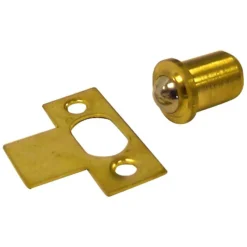 None Roller Catch - Brass - 40 X 58 X 20mm