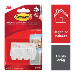 Command Self Adhesive Micro Hooks