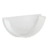 Polypipe Half Round Gutter Stop End Internal - 112mm - White