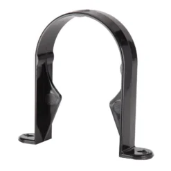 Polypipe Round Downpipe Bracket - 68mm - Black