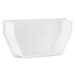 Polypipe Square Stop End Internal - 112mm - White