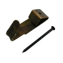 None Medium Antique Picture Hooks - 6 Pack