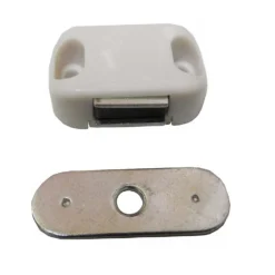 None Magnetic Catch Mini White - 4 Pack