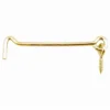 None Brass Gate Hook & Eye 50mm - 2 Pack