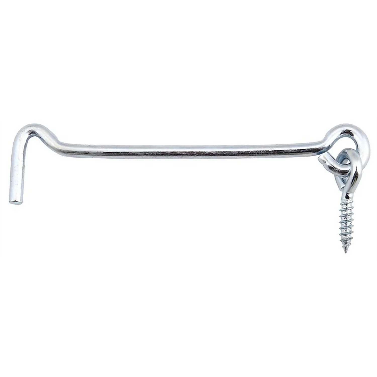 None Zinc Gate Hook & Eye - 100mm 1 None Zinc Gate Hook & Eye - 100mm