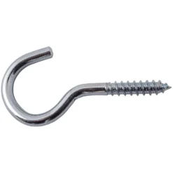 None Zinc Screw Eye - 100mm