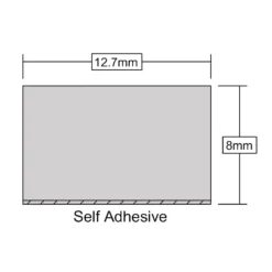 Stormguard Extra Thick Foam Draught Excluder Seal 3.5m - Black -COMMAND Sales Store 12813951 1594832977443447