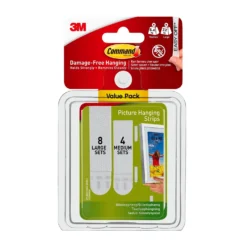 Command Medium And Large Picture Hanging Strips Value Pack -COMMAND Sales Store 12814408 1754832990013537