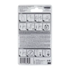 Command Quartz Self Adhesive Double Hook -COMMAND Sales Store 12814412 1224832990820897