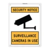 Medium Surveillance Camera Sign - 300 X 225mm