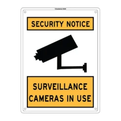 Medium Surveillance Camera Sign - 300 X 225mm