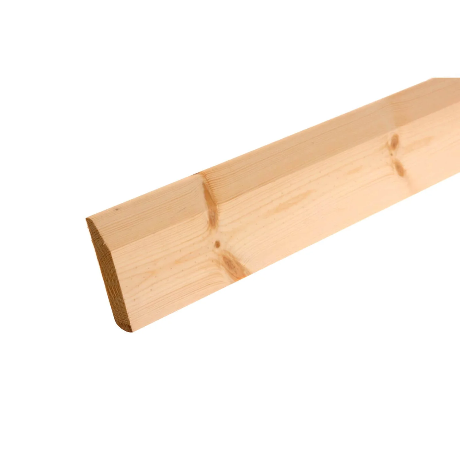 Metsa Pine Chamfered Round Skirting 2.4m (14.5 X 69 X 2400mm) 1 Metsa Pine Chamfered Round Skirting 2.4m (14.5 X 69 X 2400mm)