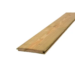 Metsa Wood Treated Tongue & Groove Traditional Cladding 2.4m (2400 X 94 X 18mm) - Pack Of 4