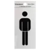 Self Adhesive Mens Symbol Sign - 100 X 50mm