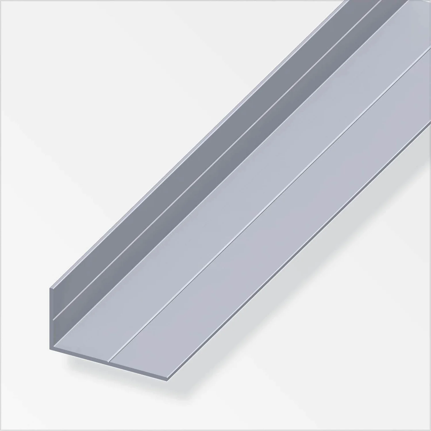 Aluminium Unequal Angle Combitech Profile - 1m X 15.5 X 27.5mm 1 Aluminium Unequal Angle Combitech Profile - 1m X 15.5 X 27.5mm