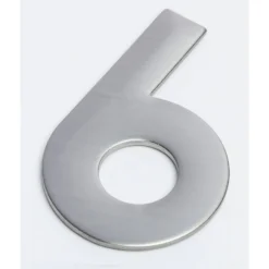 Suburban Self Adhesive House Number - 75mm - 6