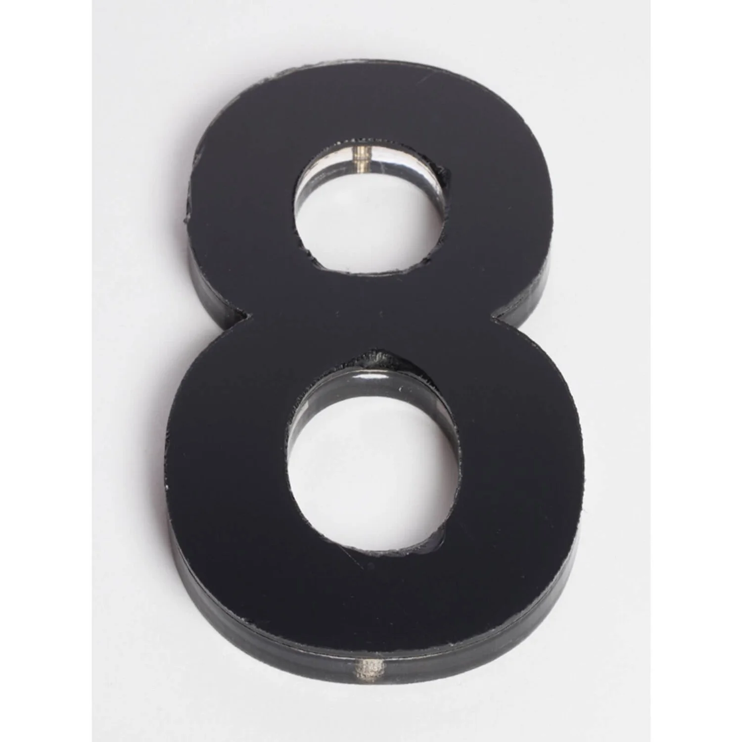 Ultra Black House Number - 120mm - 8 1 Ultra Black House Number - 120mm - 8