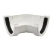 Polypipe Half Round Gutter Angle - 112mm X 135 Degree - White