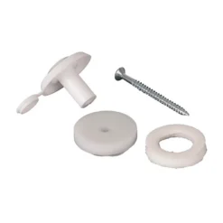 None Corotherm 16mm White Super Fixing Buttons - Pack 10