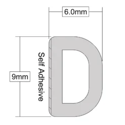 Stormguard D Seal Foam Seal N Save Brown 5m -COMMAND Sales Store 12820022 6974833215898765