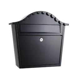 Sandleford Hatton Wall Mount Mailbox - Black