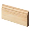 Metsa Softwood Tongue & Groove S-Bead Cladding 2.4m (2400 X 95 X 8mm) - Pack Of 5
