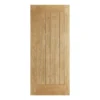 Norfolk External Unfinished Oak Door - 838 X 1981mm