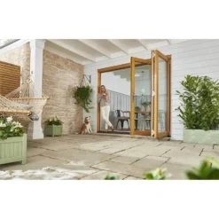 Kinsley Oak Folding Sliding Patio Doorset 1794x2094mm -COMMAND Sales Store 12823374 4724832985874452