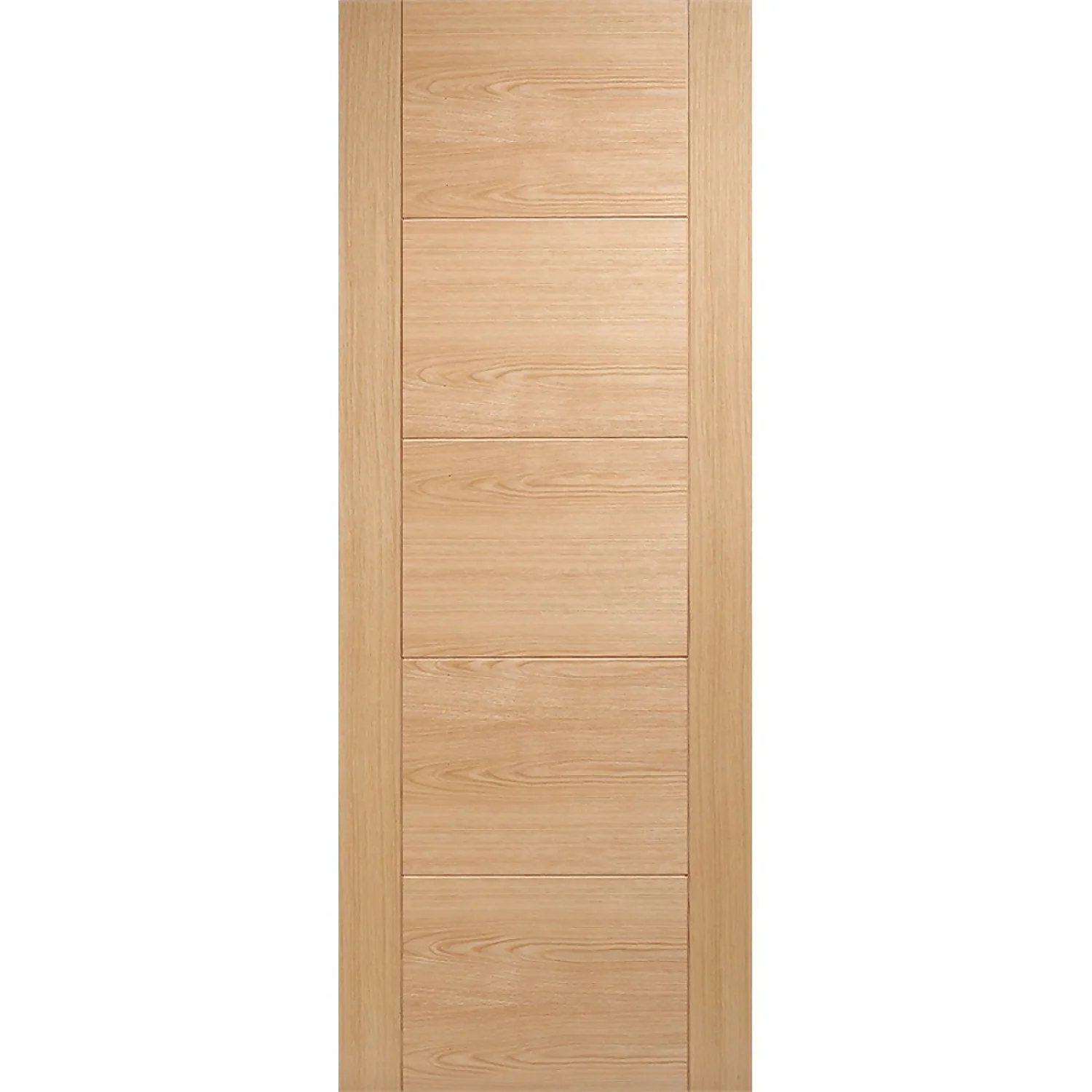 Vancouver Internal Prefinished Oak 5 Panel Fire Door - 686 X 1981mm 1 Vancouver Internal Prefinished Oak 5 Panel Fire Door - 686 X 1981mm