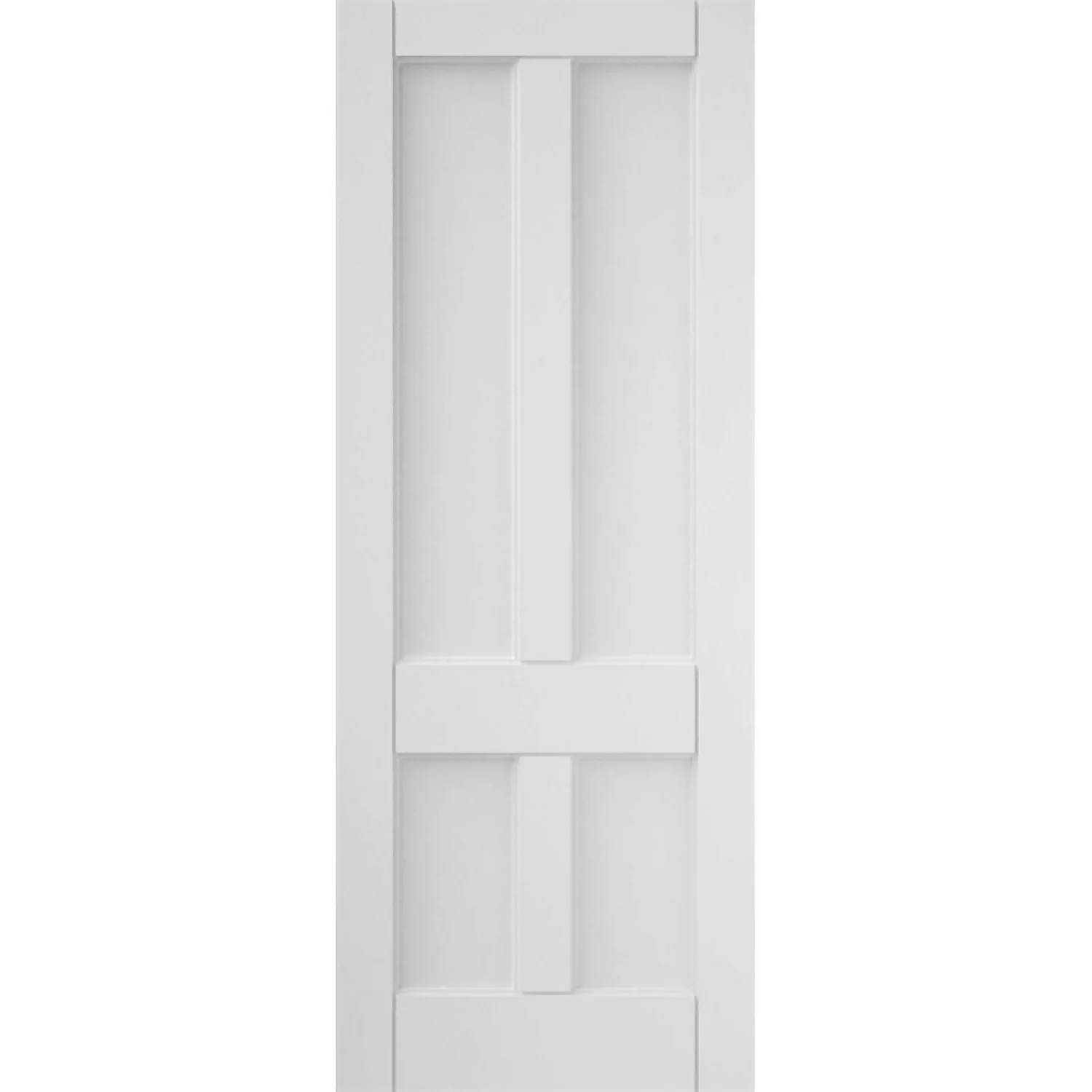 Deco 4 Panel White Primed Interior Door 1981 X 686mm 1 Deco 4 Panel White Primed Interior Door 1981 X 686mm