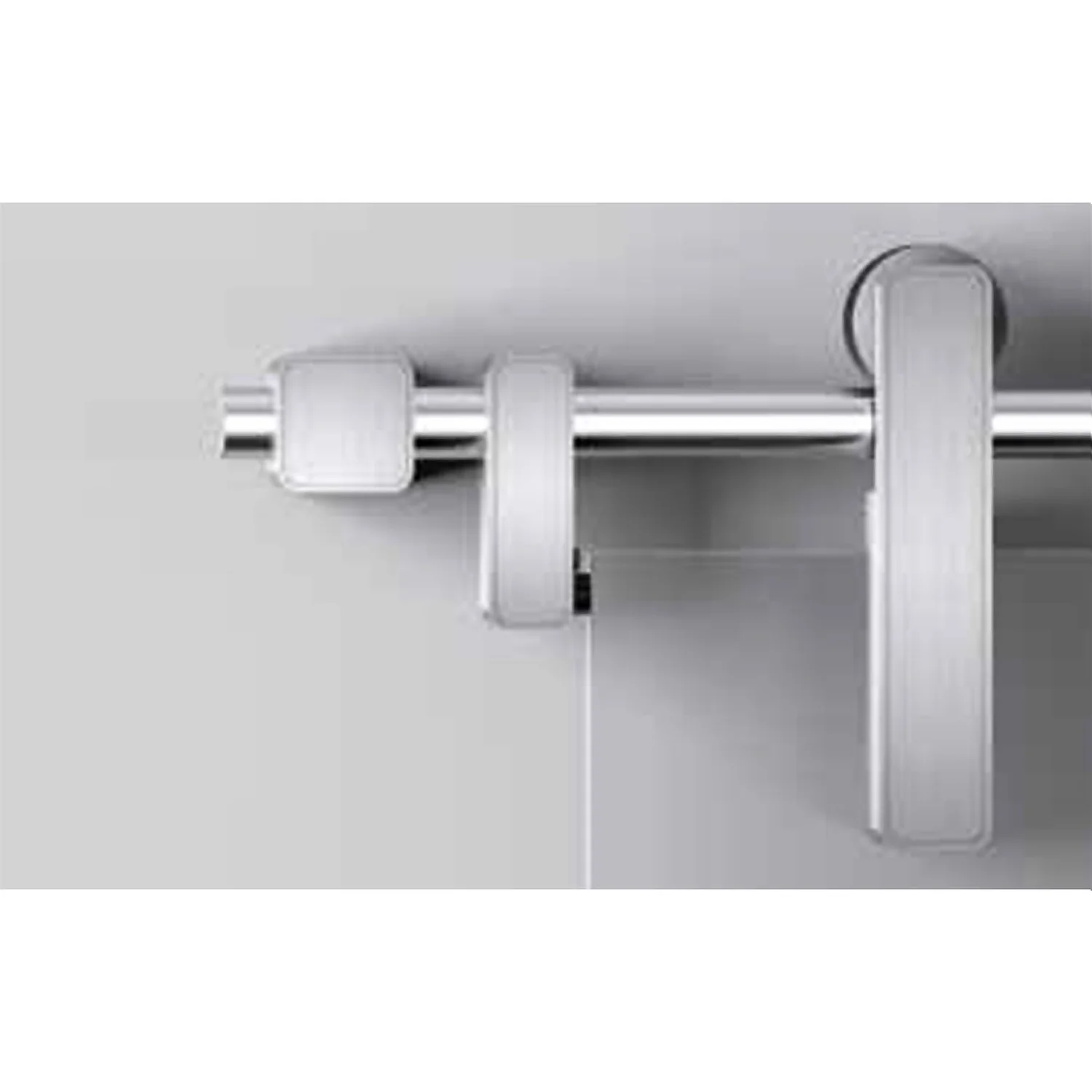 Horizon Frosted Sliding Glass Door With Noveau Track And Pull Handle 2058 X 935mm 3 Horizon Frosted Sliding Glass Door With Noveau Track And Pull Handle 2058 X 935mm - Image 3