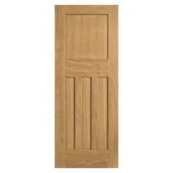 DX30's Style Internal Unfinished Oak 4 Panel Door - 686 X 1981mm
