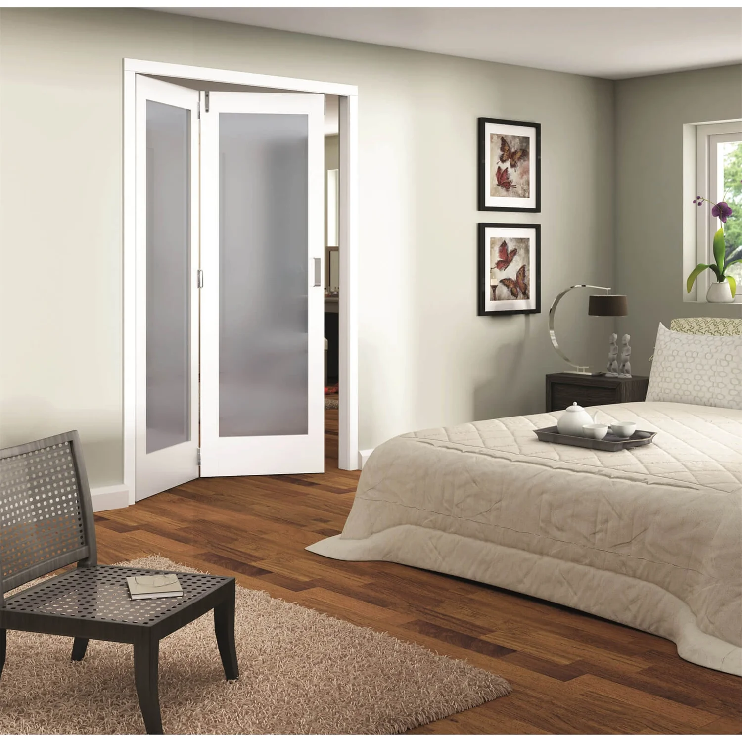 Shaker White Primed 1 Light Obscure Glazed Interior Folding Doors 2 X 0 2047 X 1471mm 1 Shaker White Primed 1 Light Obscure Glazed Interior Folding Doors 2 X 0 2047 X 1471mm