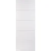 Horizontal 4 Line Internal Primed White 5 Panel Door - 838 X 1981mm