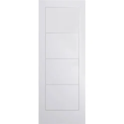 Ladder Internal Primed White 4 Panel Door - 762 X 1981mm