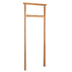 Door Frame With Fanlight External Unfinished Hardwood - To Suit Up To Door Size 915 X 2135mm