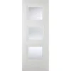 Amsterdam Internal Glazed Primed White 3 Lite Door - 838 X 1981mm