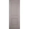 Arnhem Internal Primed Silk Grey 2 Panel Door - 686 X 1981mm