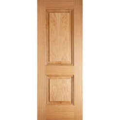 Arnhem Internal Prefinished Oak 2 Panel Door - 762 X 1981mm