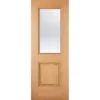 Arnhem Internal Glazed Prefinished Oak 1 Lite 1 Panel Door - 762 X 1981mm
