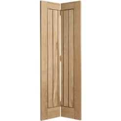 Mexicano Internal Bi-fold Prefinished Oak Door - 686 X 1981mm