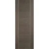 Alcaraz Internal Prefinished Chocolate Grey Door - 838 X 1981mm