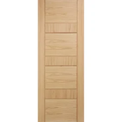 Edmonton Internal Prefinished Oak Fire Door - 762 X 1981mm