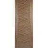 Zeus Internal Prefinished Walnut Door - 762 X 1981mm